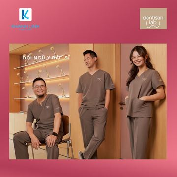 Đồng phục Nha khoa Dentisan Lap 