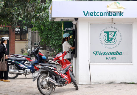 Bộ nhận diện cũ Vietcombank