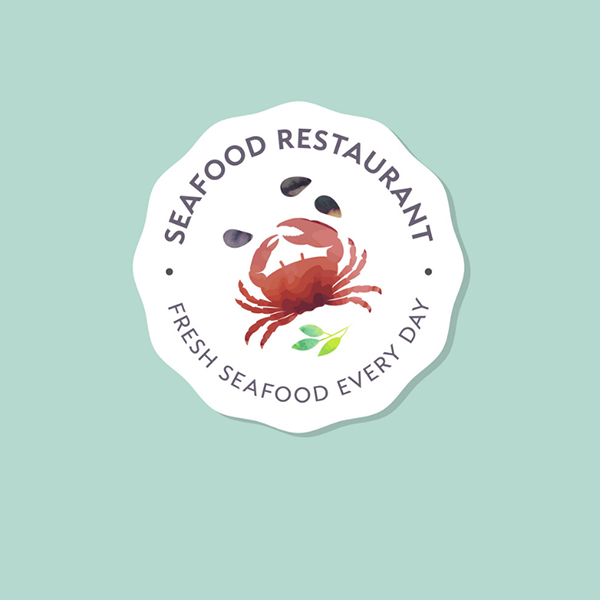 Logo nhà hàng ăn uống