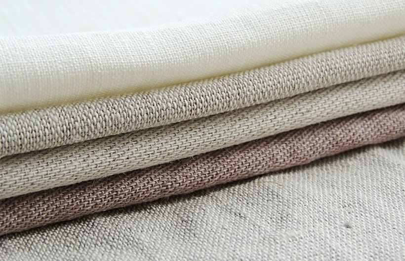 Vải lụa đũi dệt từ sợi vải thô và sợi tơ tằm