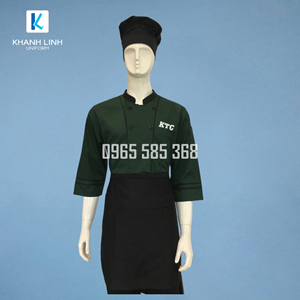 Hình ảnh thực tế áo đồng phục đầu bếp  3