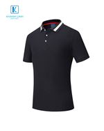 Áo phông đồng phục công ty màu đen mẫu 16 3