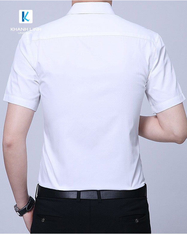 Đồng phục áo sơ mi nam công sở mẫu 90 1