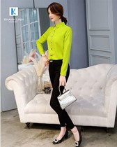 Đồng phục áo sơ mi nữ công sở mẫu 40-4 6