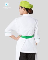 Đồng phục bếp nhà hàng phong cách Hàn Quốc mẫu 05 3