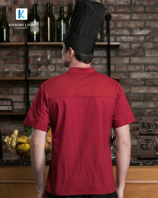 Đồng phục áo bếp nhà hàng mẫu 44 7