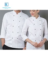 Đồng phục áo đầu bếp nhà hàng mẫu 03 2