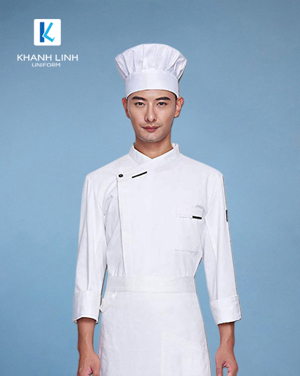 Đồng phục áo đầu bếp nhà hàng mẫu 47