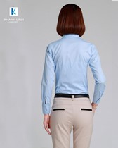 Đồng phục áo sơ mi nữ công sở mẫu 44 6