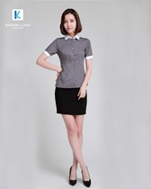 Đồng phục áo sơ mi nữ công sở mẫu 45-1 4