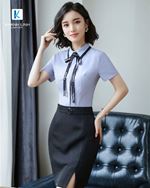 Đồng phục áo sơ mi nữ công sở mẫu 54-1 1