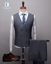 Đồng phục áo Vest công sở nam mẫu 55 2