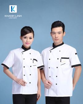 Đồng phục đầu bếp khách sạn mẫu 9