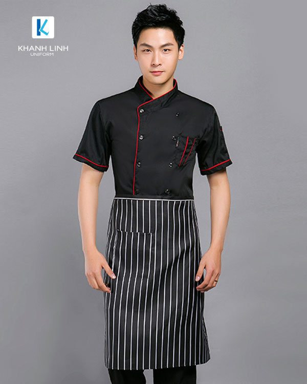 Đồng phục đầu bếp nhà hàng mẫu 16