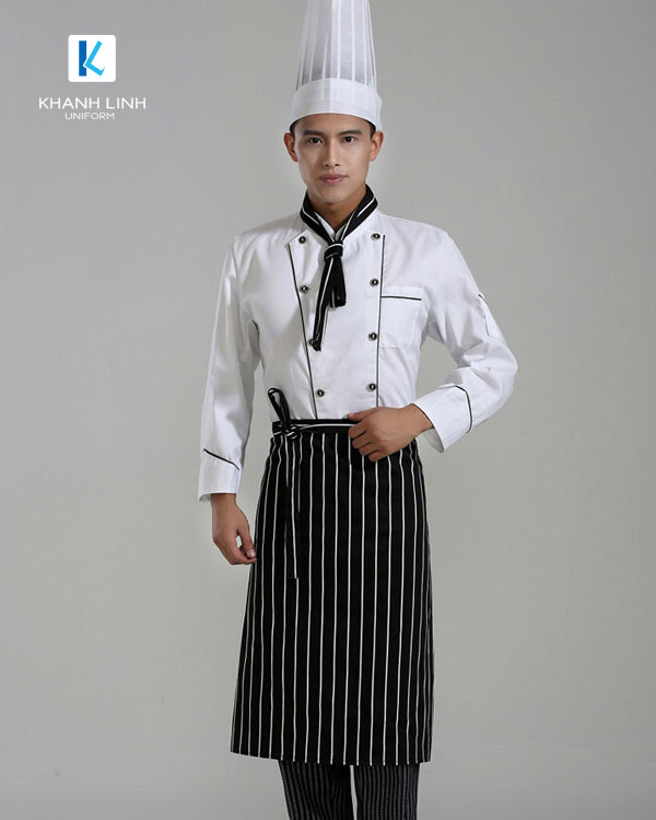 Đồng phục đầu bếp nhà hàng mẫu 19 7
