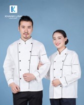 Đồng phục đầu bếp nhà hàng mẫu 19