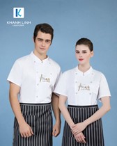 Đồng phục đầu bếp nhà hàng mẫu 24