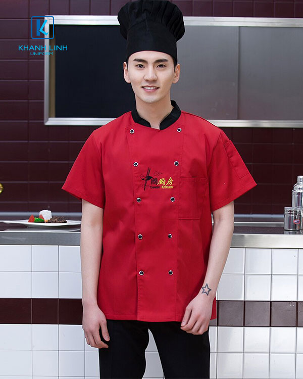 Đồng phục đầu bếp nhà hàng mẫu 24 4