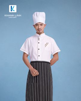 Đồng phục đầu bếp nhà hàng Nhật Bản mẫu 20