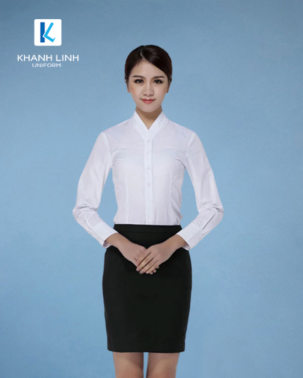 Đồng phục lễ tân nhà hàng mẫu 13