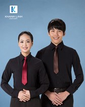 ồng phục lễ tân nhà hàng mẫu 32