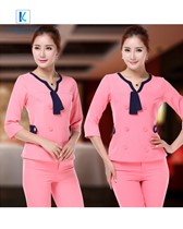 Đồng phục Spa - Nails - Massage mẫu 5-1 3