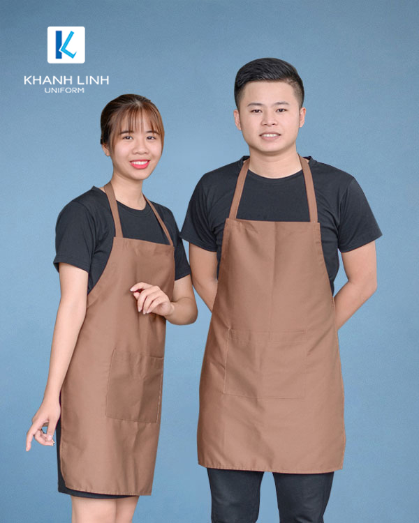 COMBO áo phông cổ tròn + tạp dề dài (Mẫu 1) - GIÁ CHỈ 199K