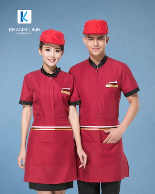 Đồng phục nhân viên nhà hàng mẫu 58