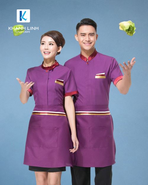 Đồng phục nhân viên nhà hàng mẫu 58 1