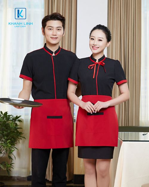 Đồng phục phục vụ bàn nhà hàng Nhật Bản mẫu 44 7