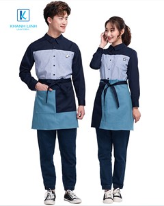 Đồng phục phục vụ nhà hàng Hàn Quốc mẫu 03 2