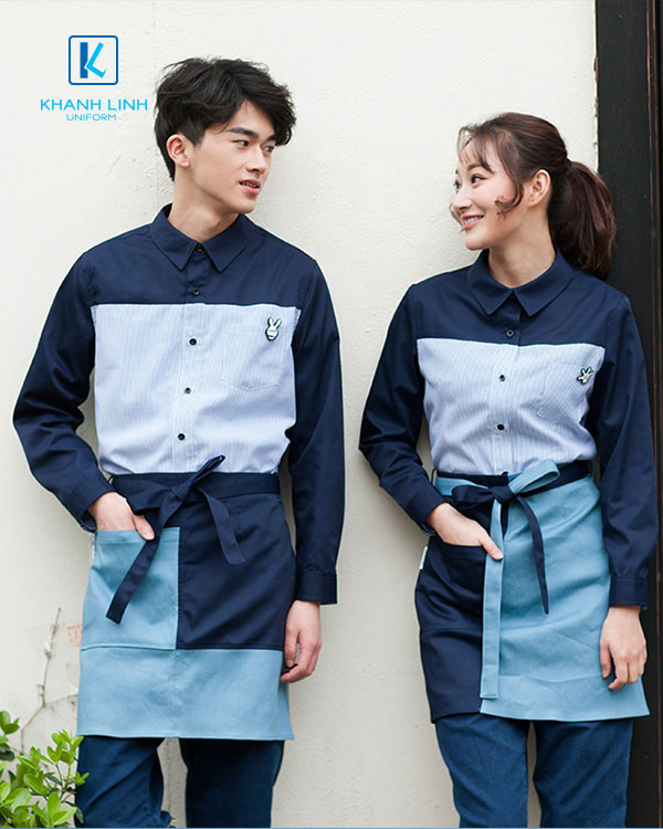 Đồng phục phục vụ nhà hàng Hàn Quốc mẫu 03 4