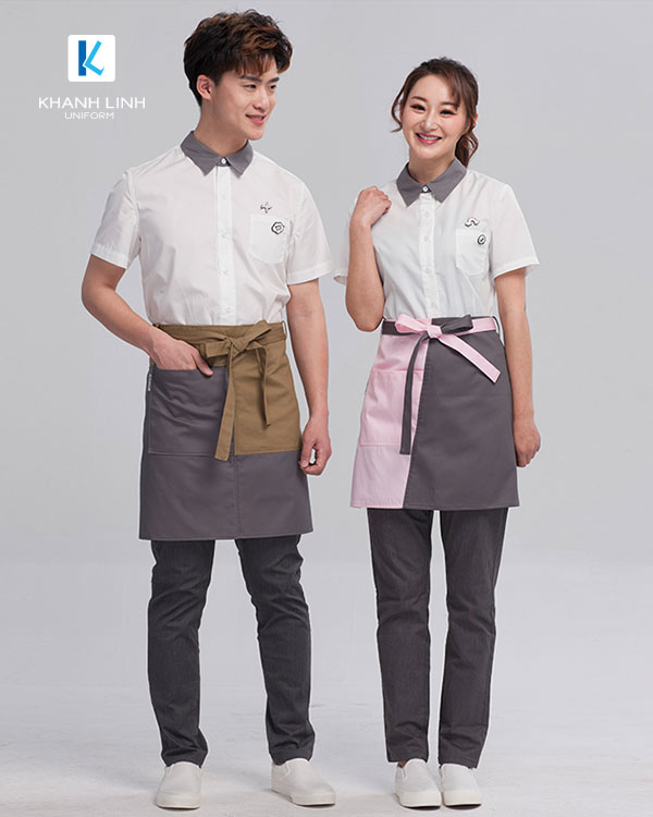 Đồng phục phục vụ nhà hàng Hàn Quốc mẫu 04 3