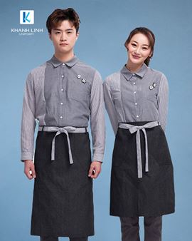 Đồng phục phục vụ nhà hàng Hàn Quốc mẫu 05