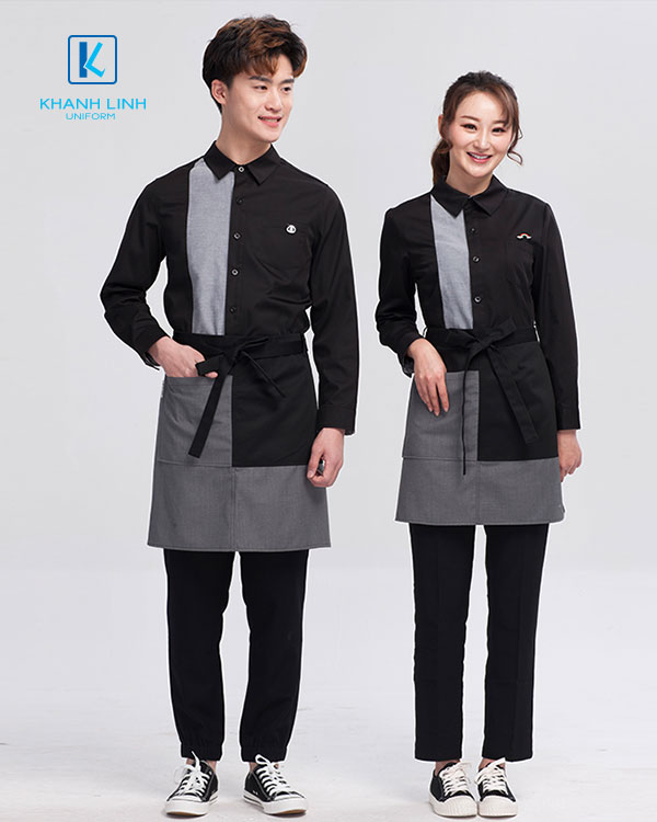 Đồng phục phục vụ nhà hàng Hàn Quốc mẫu 06 2