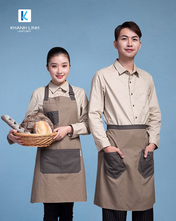Đồng phục phục vụ nhà hàng Hàn Quốc mẫu 07