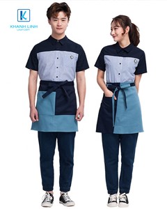 Đồng phục phục vụ nhà hàng Hàn Quốc mẫu 08 3