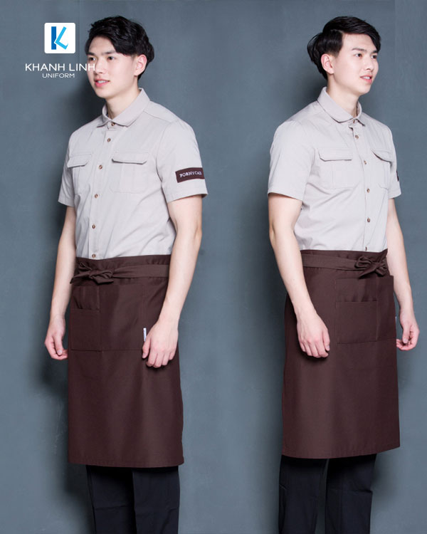 Đồng phục phục vụ nhà hàng Hàn Quốc mẫu 09 3