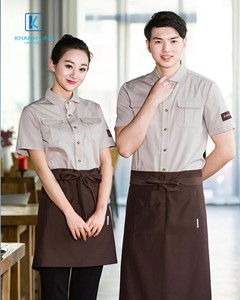 Đồng phục phục vụ nhà hàng Hàn Quốc mẫu 09 4