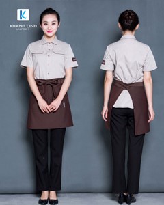 Đồng phục phục vụ nhà hàng Hàn Quốc mẫu 09 5