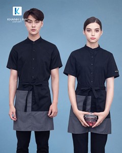 Đồng phục phục vụ nhà hàng Hàn Quốc mẫu 10