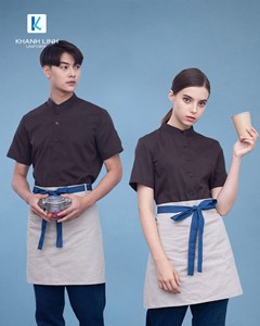 Đồng phục phục vụ nhà hàng Hàn Quốc mẫu 11