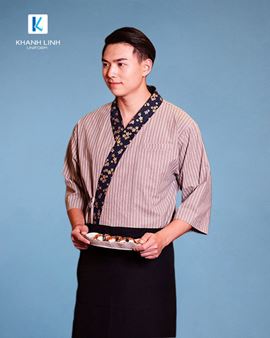 Đồng phục phục vụ nhà hàng Nhật Bản mẫu 13