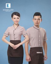 Áo đồng phục quán Cafe mẫu 11