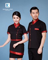 Áo đồng phục quán cà phê mẫu 54 2