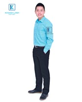 Đồng phục áo sơ mi nam công sở mẫu 2