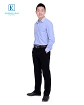 Đồng phục áo sơ mi nam công sở mẫu 64 3