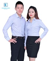 Đồng phục áo sơ mi nam công sở mẫu 66 6