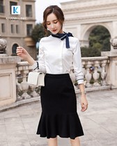 Đồng phục áo sơ mi nữ công sở mẫu 02 4
