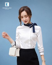 Đồng phục áo sơ mi nữ công sở mẫu 02